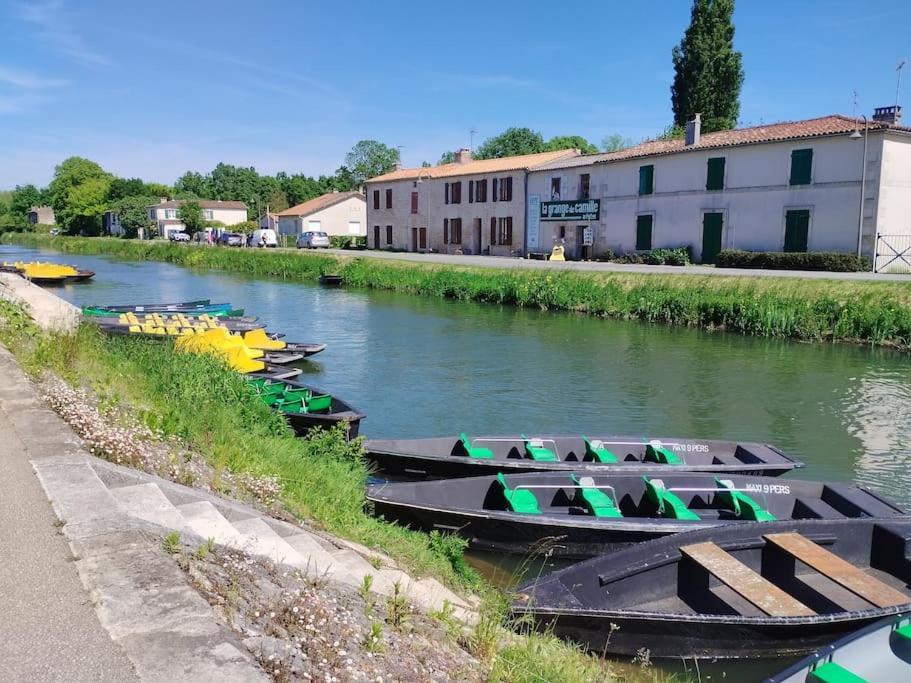 Gite Le Vieux Moulin Sansais エクステリア 写真